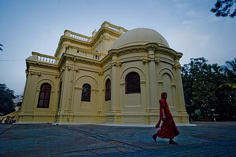 St. Marks Cathedral is a Baroque-style structure